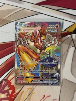 Pokemon TCG: Blaziken VMAX Alternate Art (201/198) Chilling Reign NM - Image 1