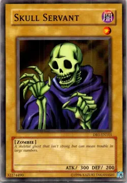 Skull Servant DB1-EN101 Common Dark Beginning 1 MP - Image 1