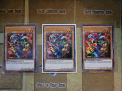 YUGIOH TCG 3X VORSE RAIDER LCKC-EN003 ULTRA 1ST ED NM - Image 1