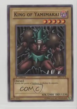 King of Yamimakai 1st Ed. YuGiOh Metal Raiders #MRD-074 2002 - Image 1