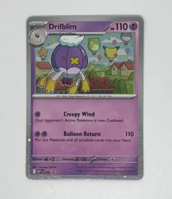 Pokemon Mega Evolutions TCG Holo Holographic Promo Card - Drifblim #006 - Image 1