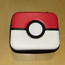 Pokemon Trading Card Game Deck Box Pokeball Deck Box Pre-Owned Good Condition - Image 1