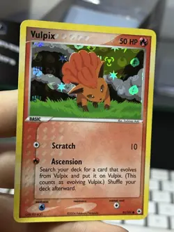 Vulpix 81/101 EX Hidden Legends 2004 Reverse Holo Pokemon Card TCG - Image 5