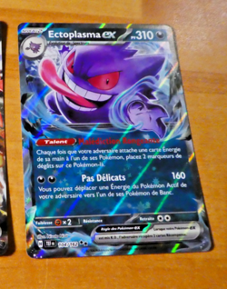 POKEMON CARD HOLO CARTE Ectoplasma EX 104/162 TEF EV05 FR ** 2024 - Image 1