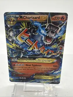Pokemon Mega Charizard EX 2016 Holo Rare Card 12/83 - Image 1