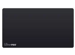 Ultra PRO Playmat for Card Games and Workstations, Solid Black, 23 7/8x13 1/2 - Image 1