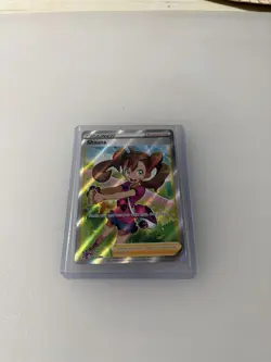 Pokemon TCG Shauna Fusion Strike Holo Card 263/264 Full Art Ultra Rare - Image 1