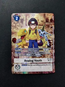 Digimon TCG - Analog Youth - EX1-066 - Limited Card Pack Promo - BT 21 - Image 1