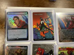 Spider Man Magic The Gathering rare Card Lot 8 Cards Foil and Regular - Image 2