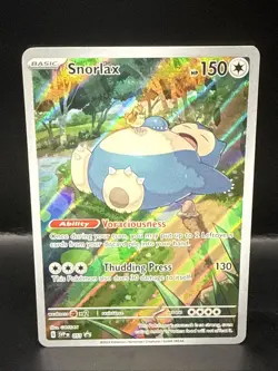 Pokemon Card Snorlax SVP EN 051 Scarlet & Violet 151 Promo Holo SVP051 - Image 1