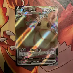 Eevee VMAX SWSH087 SWSH: Sword & Shield Promo Cards Holo NM AR IR - Image 3