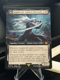 Sephiroth, Fabled SOLDIER (Extended) (Grading Ready) MTG:FIN #0451 Non-Foil - Image 1