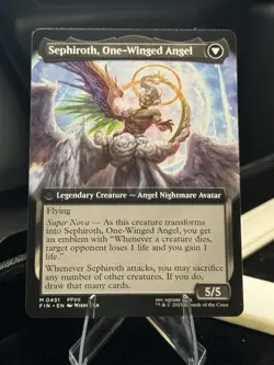Sephiroth, Fabled SOLDIER (Extended) (Grading Ready) MTG:FIN #0451 Non-Foil - Image 2