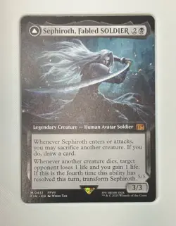 Sephiroth, Fabled SOLDIER (Extended) (Grading Ready) MTG:FIN #0451 Non-Foil - Image 4