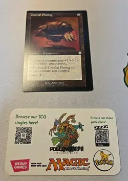 MISPRINT MISCUT Cranial Plating (Retro Frame) Brothers' War BRC MISPRINT - Image 1