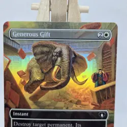 Generous Gift (Borderless) #624 (Foil) (NM) Commander Masters CMM Magic MTG - Image 3
