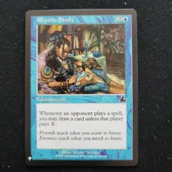 Magic the Gathering The List Reprints Rhystic Study Non-Foil English NM - Image 1