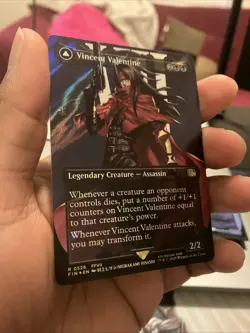 Vincent Valentine (Borderless) (Surge Foil) Final Fantasy Foil - Image 2