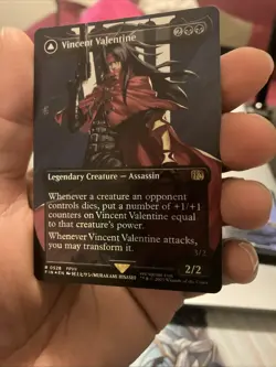 Vincent Valentine (Borderless) (Surge Foil) Final Fantasy Foil - Image 3