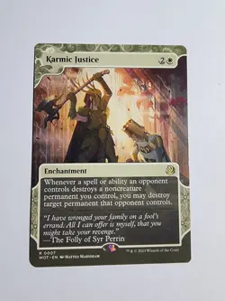 Karmic Justice Wilds of Eldraine: Enchanting Tales Regular - Image 1