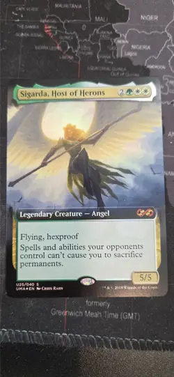 MtG Sigarda, Host of Herons Foil Box topper UMA - Image 1