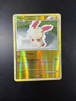 Plusle - 36/95 - Unleashed - Reverse Holo - Pokemon TCG 2010 Vintage - Image 1
