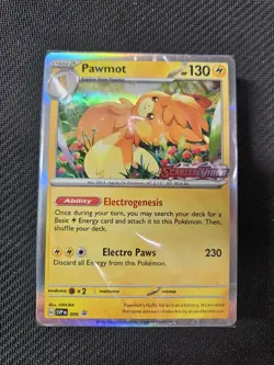 Pokemon Scarlet Pawmot Promo 06 SEALED Build And Battle Box - Image 1