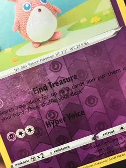 Pokemon TCG Wigglytuff 111/264 Reverse Holo SWSH Fusion Strike LP - Image 2