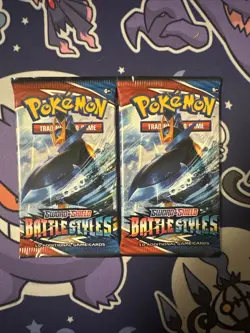 Pokemon TCG Battle Styles Booster Packs X2 - Image 1