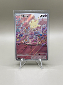 Milcery 152/142 Pokemon TCG Stellar Crown Illustration Rare Holo - Image 1