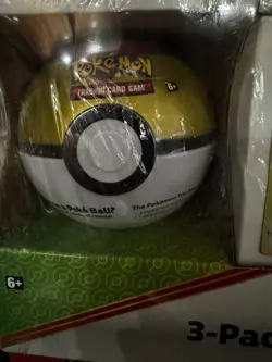Pokemon 3-Pack TCG Eevee Poke Ball Collection Factory Sealed Brand New - Image 2