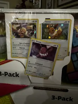 Pokemon 3-Pack TCG Eevee Poke Ball Collection Factory Sealed Brand New - Image 5