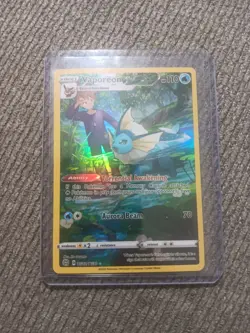 Vaporeon TG02/TG30 Swsh09: Brilliant Stars Trainer Gallery Holo Pokemon Tcg - Image 5
