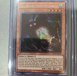 Yugioh Danger! Mothman MP19-EN219 Secret Rare 1st Ed Nm Prismatic - Image 2