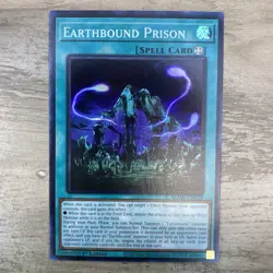 x1 Earthbound Prison - MZMI-EN034 - Super Rare - 1st Edition Yu-Gi-Oh! M/NM - Image 1