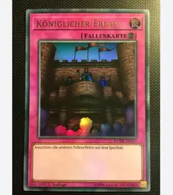 Royal Decree - DUDE-DE051 - Ultra Rare - 1st Edition - Yugioh G - Image 1