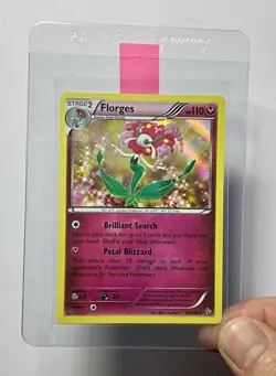 Florges 66/106 (LP) Holo Rare XY Series: Flashfire 2014 Pokemon Card - Image 4