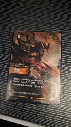 ~ Sett Brawler (Alternate Art) ~ Foil ~ Riftbound: Origins - Image 1