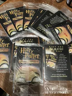 🔥1 Harry Potter Trading Card Game Movie Promo Card Brand New Sealed 2002U - Image 1
