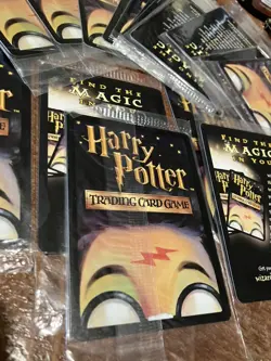 🔥1 Harry Potter Trading Card Game Movie Promo Card Brand New Sealed 2002U - Image 2