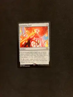 Twinning Staff #70 [Commander 2020] Magic MTG Cards LP - Image 1