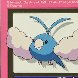 Swablu 378 Pokemon Card TCG Sticker Seal Japan Bandai Nintendo Kids Anime - Image 5