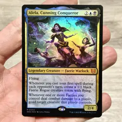 Alela, Cunning Conqueror Commander: Wilds of Eldraine Foil - Image 1
