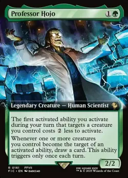 x1 Professor Hojo - Extended Art R MTG Commander: Final Fantasy M/NM, English - Image 1