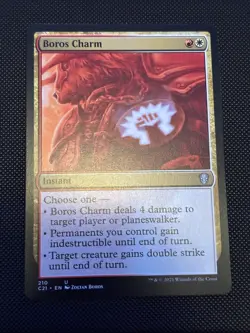 Boros Charm #210 Uncommon Commander 2021 MTG NP Near Mint or Better - Image 1
