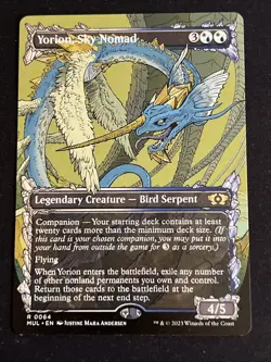 1x Yorion, Sky Nomad (0064) March of the Machine: Multiverse Legends LP MTG - Image 1
