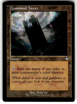 Command Tower (Retro Frame) Commander: the Brothers' War Regular MTG - Image 1
