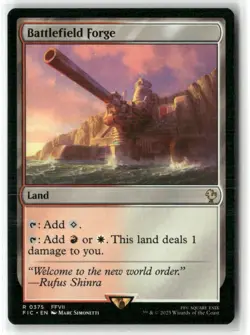 Battlefield Forge Commander: Final Fantasy MTG Magic NM - Image 1