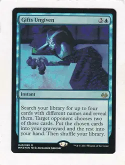 MTG: Modern Masters 2017: FOIL: Gifts Ungiven NM - Image 1