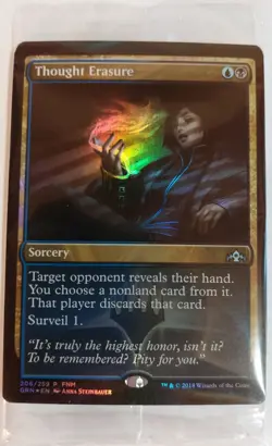 Thought Erasure * Sealed Pack of 4 * FNM Foil Promo * MTG * Near Mint or Better - Image 1